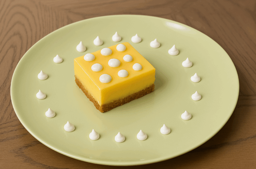 The perfect slice of key lime pie for a hot summer afternoon